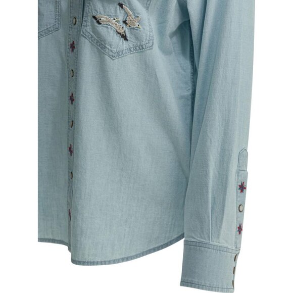 Filson Embroidered Western Casual Shirt Tag Size L Women - Picture 4 of 4